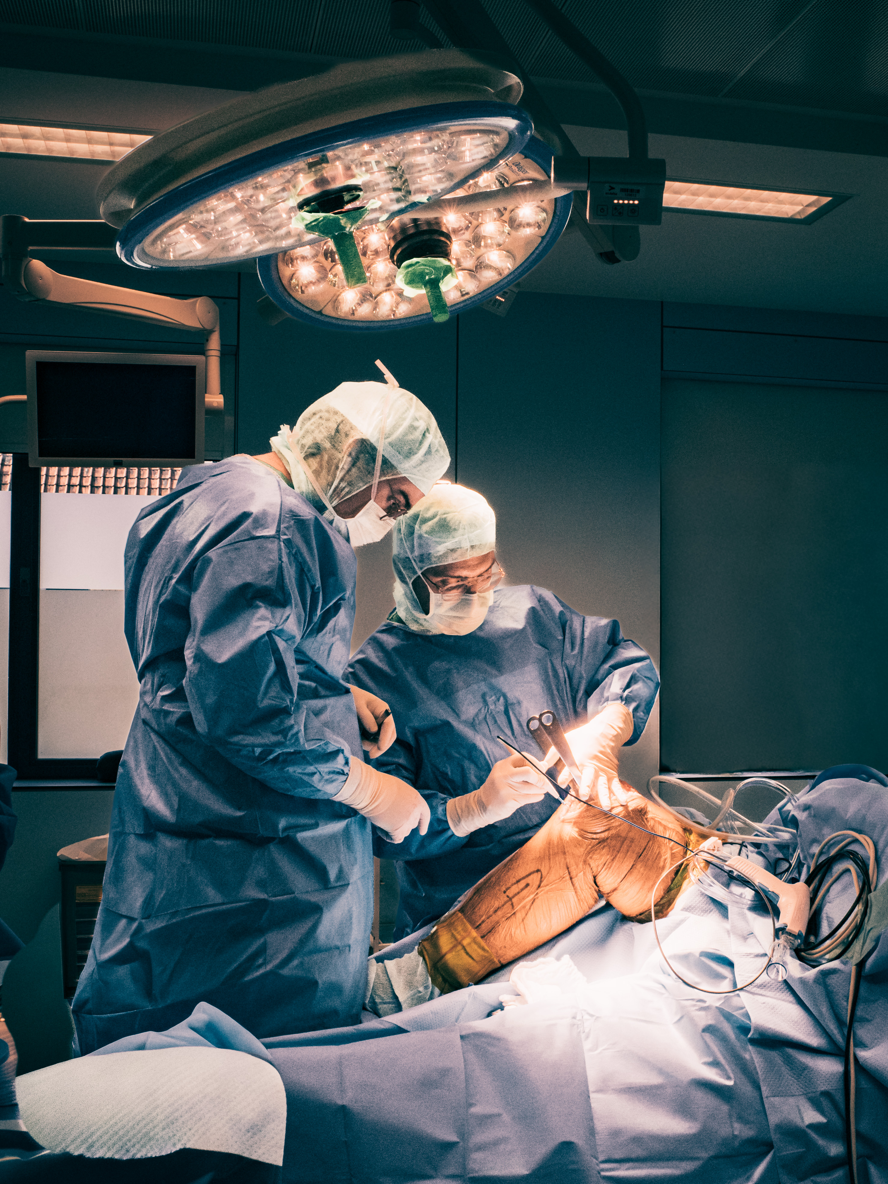 3 months in a surgery room.